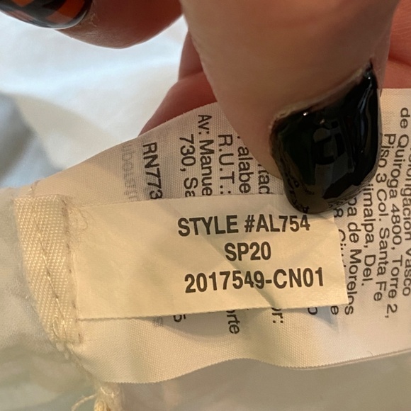 Madewell x Warm Pintuck Tie-Neck Top/White, 33882 - Picture 13 of 14